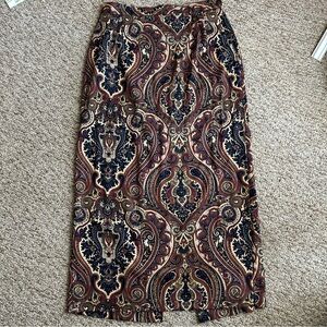 Vintage Stonebridge Paisley Maxi Skirt